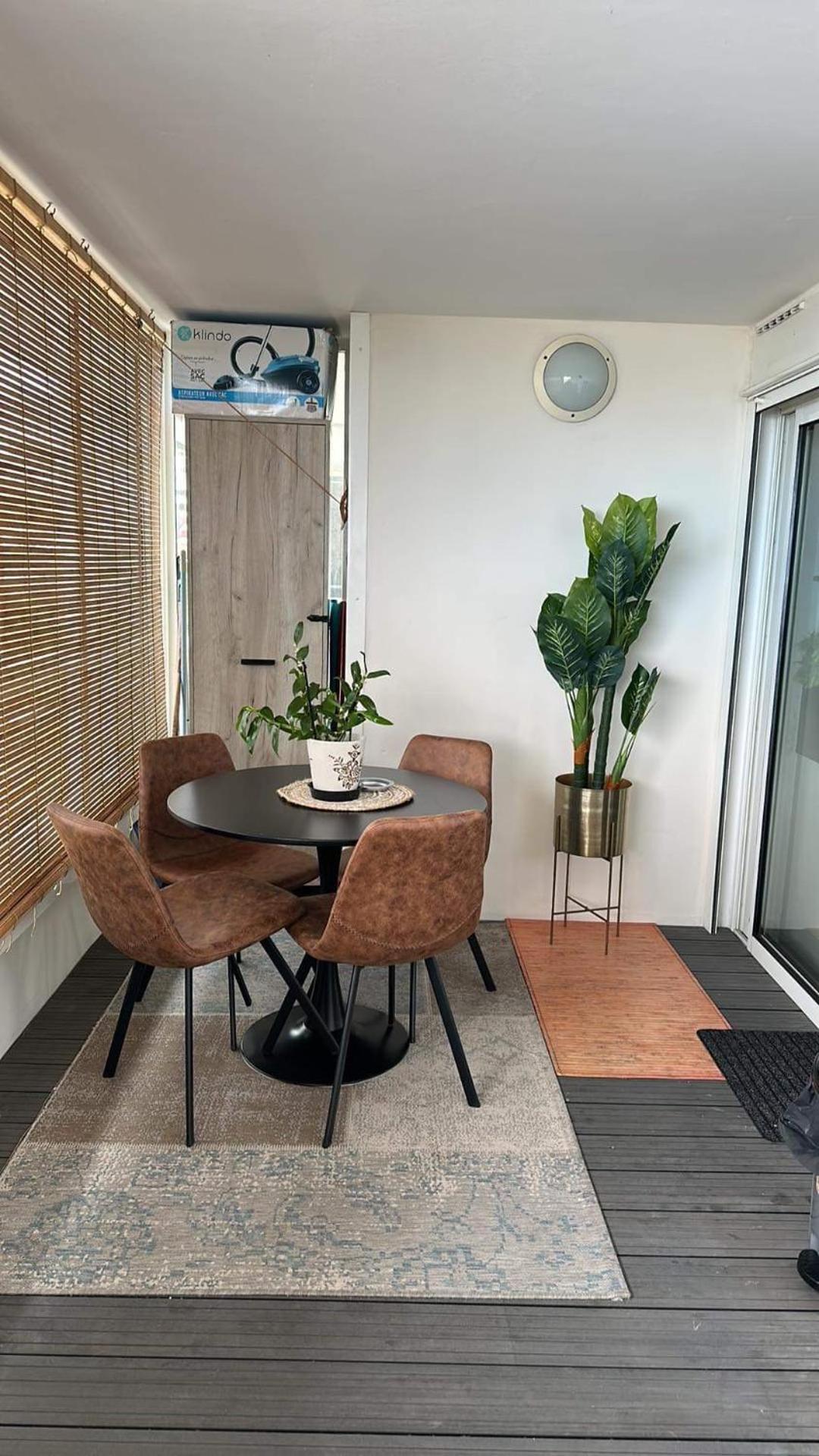 Appartement Appart'Eden : vue panoramique sur Saint-Denis à Sainte-Clotilde Extérieur photo
